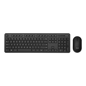 Asus CW100 | Tastatūra un pele komplekts | Bezvadu | ASV | Melns