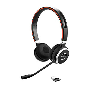 Evolve 65 TE Link 390a MS Stereo Stenda Austiņas