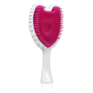 TANGLE ANGEL Angel Reborn Detangling Brush matu suka Balta Fuksija