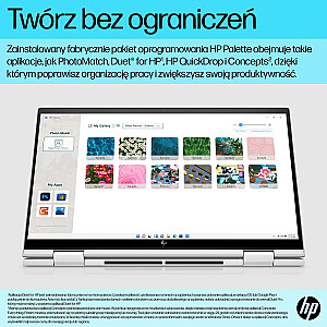 HP Envy 15-ES2050WM i5-1240P 15.6"FHD Touch 16GB SSD512 BT BLKB FPR x360 Win11 Dabiski sudrabs (REPACK) 2G