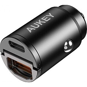 Aukey lādētājs CC-A3 1x USB-A 1x USB-C 3 A (CC-A3)