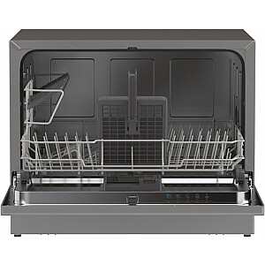 CANDY Table Top Dishwasher CP 6E51LS, Width 55 cm, Energy class E, Silver