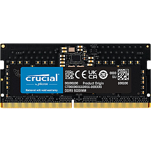 DDR5 SODIMM 8GB/5600 CL46 (16Gbit) atmiņa klēpjdatoram