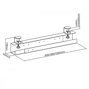 Stalo organizatorius laidams, MC-333 max 5kg