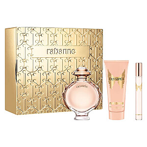 НАБОР PACO RABANNE Olympea EDP спрей 80мл + ЛОЦИОН ДЛЯ ТЕЛА 100мл + EDP 10мл