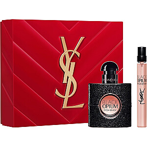 SET YVES SAINT LAURENT Valentino kolekcija Black Opium EDP purškiklis 30ml + EDP purškiklis 10ml