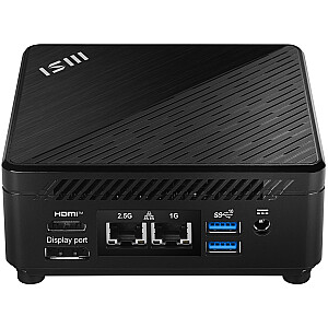 MSI Cubi 5 12M-001EU i7-1255U 16 GB SSD 512 GB M.2 Win11 Pro, melns