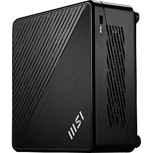 MSI Cubi 5 12M-001EU i7-1255U 16 GB SSD 512 GB M.2 Win11 Pro, melns