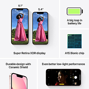Apple iPhone 13 Mini 128GB Blue  Prece no ekspozīcijas Garantija 2 gadi