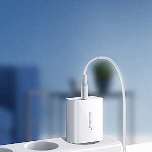 UGREEN CD137 telefona lādētājs 20W | PD 3.0 | USB-C balts