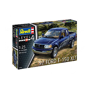 Modelis līmējams 1997 Ford F-150 Xlt 1:25 116  gb.  Revell 10+ 07045