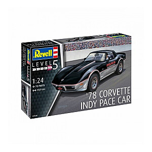 Modelis līmējams 1978  Corvette Indy Pace Car 1:24 70  gb.  Revell 10+ 07646