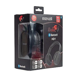 MAXELL Bluetooth bezvadu austiņas HD1 BASS USB-C