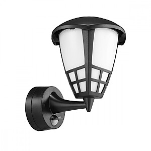 Sienas lampa ar kustību sensoru IP65 MCE518 B