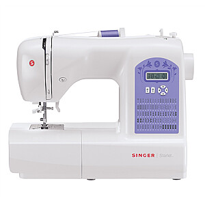 Швейная машина Singer Starlet 6680 количество стежков 80, количество петель 6, белый цвет