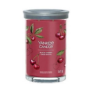 Yankee Candle Signature Melno ķiršu tumbleris 567g