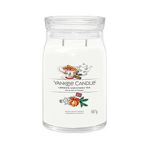 Yankee Candle Signature London Ziemassvētku tēja Lielā svece 567g