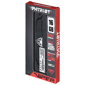 Patriot Memory Viper Steel PVS416G360C8 atmiņas modulis 16 GB 1 x 16 GB DDR4 3600 MHz