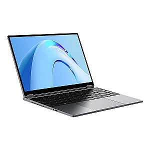 Chuwi FreeBook 2023 Intel i3-1215U 13.5" IPS (2256x1504) Touch x360 12GB SSD512 BT Apgaismotā tastatūra Win11 Kosmosa pelēka