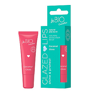 BE BIO Glazed Lips Coconut Glass natūralus lūpų aliejus 10ml