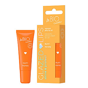 BE BIO Glazed Lips Nutrii Honey dabīgais lūpu eļļa 10ml