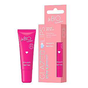 BE BIO Glazed Lips Smoothie Berries dabīgā lūpu eļļa 10ml