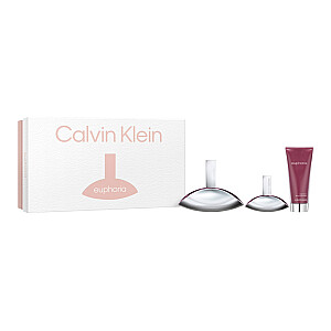 SET CALVIN KLEIN Euphoria EDP purškiklis 100ml + EDP purškiklis 30ml + KŪNO LOSJONAS 100ml