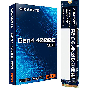 Gigabyte SSD Диск 4000E 250GB M.2 2280 PCI-E x4 Gen4 NVMe (G440E250G)