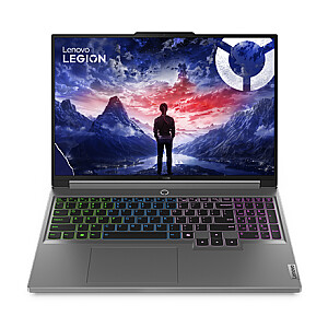 Lenovo Legion 5 16IRX9 | Luna Grey | 16 " | IPS | WQXGA | 2560 x 1600 pixels | Anti-glare | Intel Core i7 | i7-14650HX | 32 GB | SO-DIMM DDR5 | Solid-state drive capacity 1000 GB | NVIDIA GeForce RTX 4070 | GDDR6 | 8 GB | Windows 11 Home | 802.11ax 