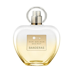 Tester ANTONIO BANDERAS Her Golden Secret EDT purškiklis 80ml