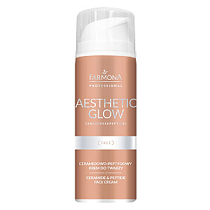 FARMONA Aesthetic Glow ceramidų-peptidų veido kremas 150ml