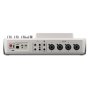 RØDE RODECaster Pro II White - podcastų gamybos studija, balta