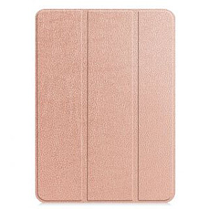 iLike Redmi Pad SE 11 Tri-Fold Eco-Leather Stand Case Rose Gold