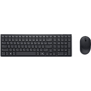 Klaviatūra + pele Dell Dell Silent Keyboard and Mouse - KM555 - ASV starptautiskā (QWERTY)