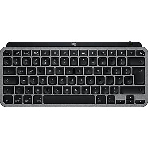 Logitech MX Keys Mini For Mac klaviatūra Namams/Biurui Bluetooth QWERTY Amerikos tarptautinė Juoda, Pilka