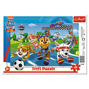 TREFL PAW PATROL Puzle Paw Patrol, 15 gab.