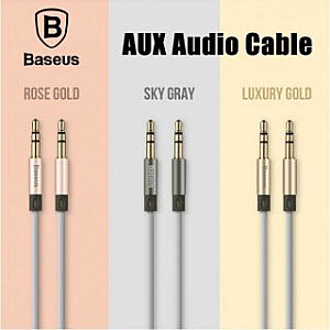 Baseus Universal Fluency Series AUX Audio Cable 1.2M WEBASEAUX-LA0V Золото