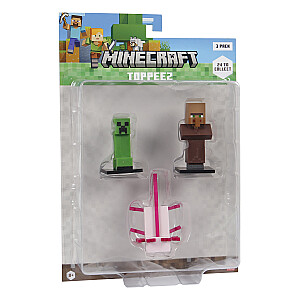 MINECRAFT 3D zīmuļu uzgaļi, 3 gab.