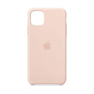 Силиконовый чехол Apple iPhone 11 Pro Max розовый песок