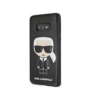 Чехол Karl Lagerfeld Samsung Galaxy S10e Ikonik Full Body PC/TPU Черный