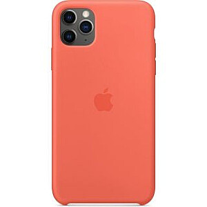 Силиконовый чехол Apple iPhone 11 Pro цвета мандарин