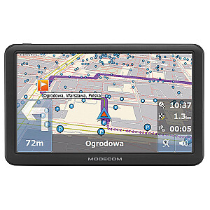 MODECOM FreeWAY CX 7.4 AUTOMOBILIŲ NAVIGACIJA + MapFactor Europos žemėlapiai