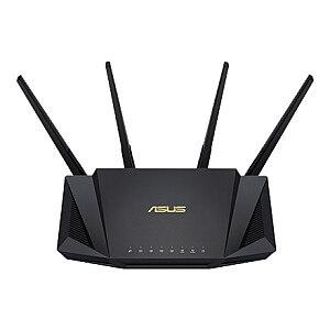 Asus AX3000 Dual Band WiFi 6 Router RT-AX58U 802.11ax, 10/100/1000 Mbit/s, Ethernet LAN (RJ-45) ports 4, Antenna type 4xExternal, 1 x USB 3.1 Gen 1