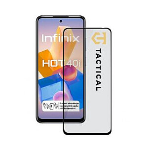 Tactical - Tactical Glass Shield 5D for Infinix Hot 40i Black