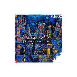 Puzzle Good Loot 1000 Iztēle Roch Urbaniak Koncerts uz skursteņa