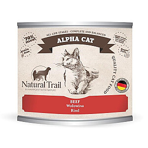 NATURAL TRAIL Cat Alpha Beef konservs 200g