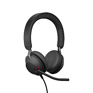 Jabra Evolve2 40 SE наушники проводные с оголовьем для звонков/музыки USB Type-C черный