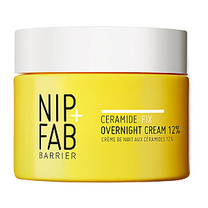 NIP+FAB Ceramide Fix Overnight Repair Cream krēms sejai uz nakti ar ceramīdiem 12% 50ml