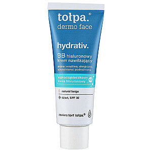 TOŁPA Dermo Veido Hydrativ BB hialurono drėkinamasis kremas dienai SPF30 40ml