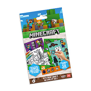 Minecraft uzlīmju aktivitāšu komplekts